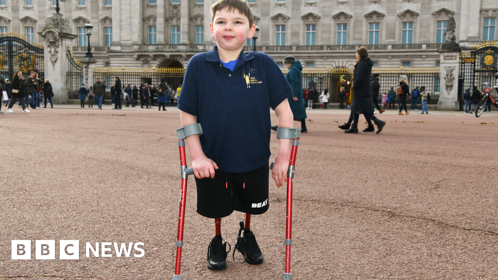 New Years Honours 2024: Tony Hudgell, 9, youngest to receive medal