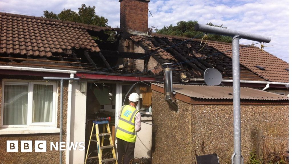 Ballycastle Four houses damaged by arson attack in Glentaise Drive BBC News Ballycastle Four houses damaged by arson attack in Glentaise Drive BBC News