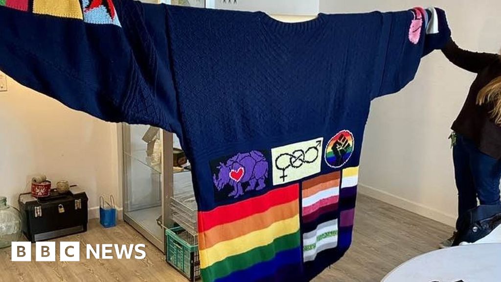 Lgbtq+: Giant Fisherman's Jumper Celebrates Inclusivity