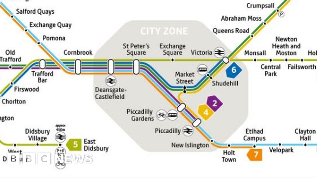Londonstyle fare zones approach planned for Manchester's Metrolink