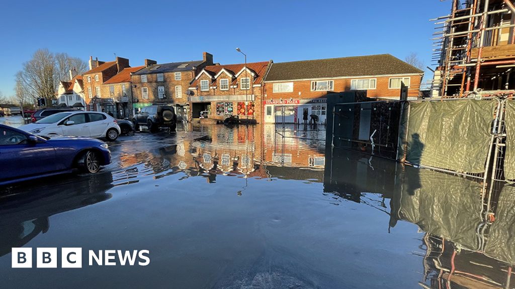 Bridges in Yorkshire closed and properties flooded after heavy rain