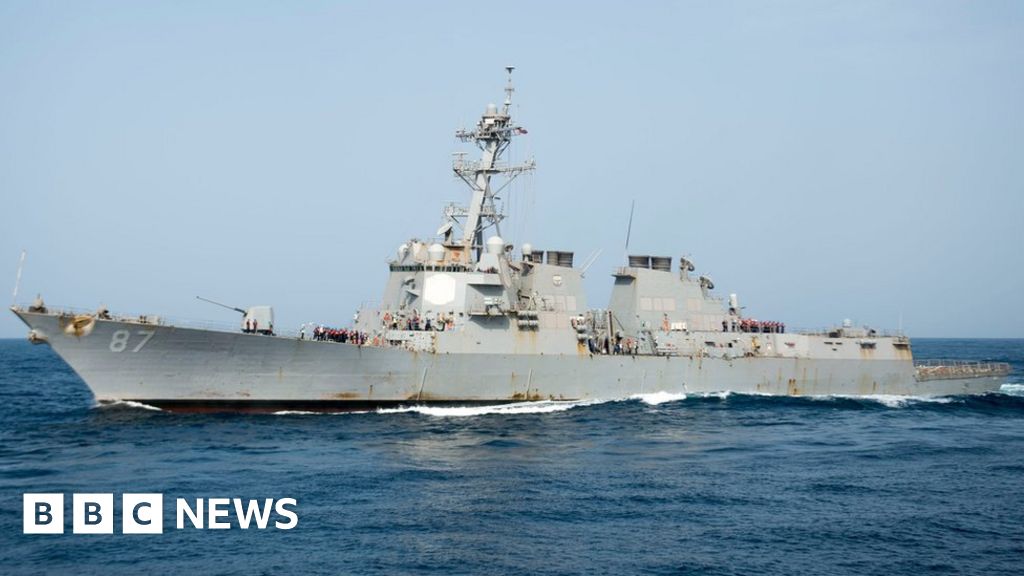 Yemen Conflict Missiles Fired At US Warship In Red Sea BBC News    91753518 Mediaitem91753514 