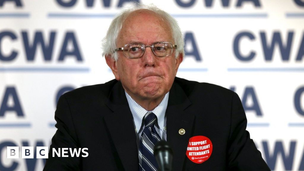 Bernie Sanders Campaign Punished Over Clinton Snooping Bbc News 