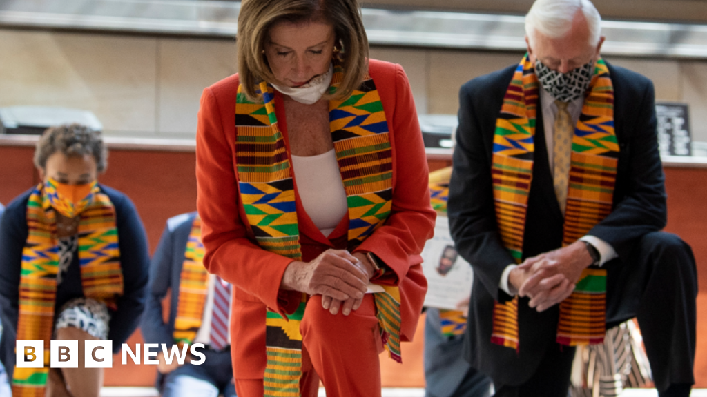 Why were US Democrats wearing Ghana’s kente cloth? - BBC News