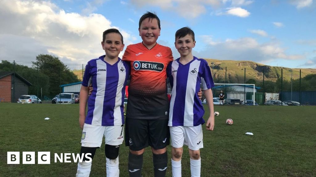 Autistic footballer realises dream as he joins mainstream team BBC News