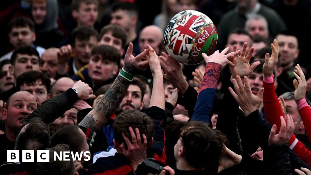 Up'Ards Win Royal Shrovetide Football Game After Goalless First Day ...