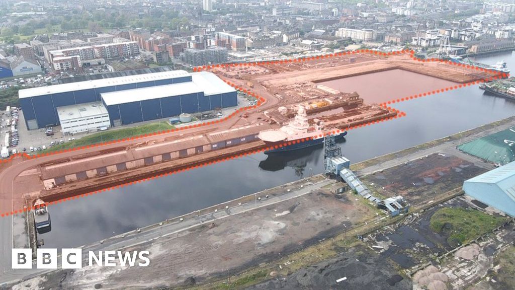 Site of planned development at Leith