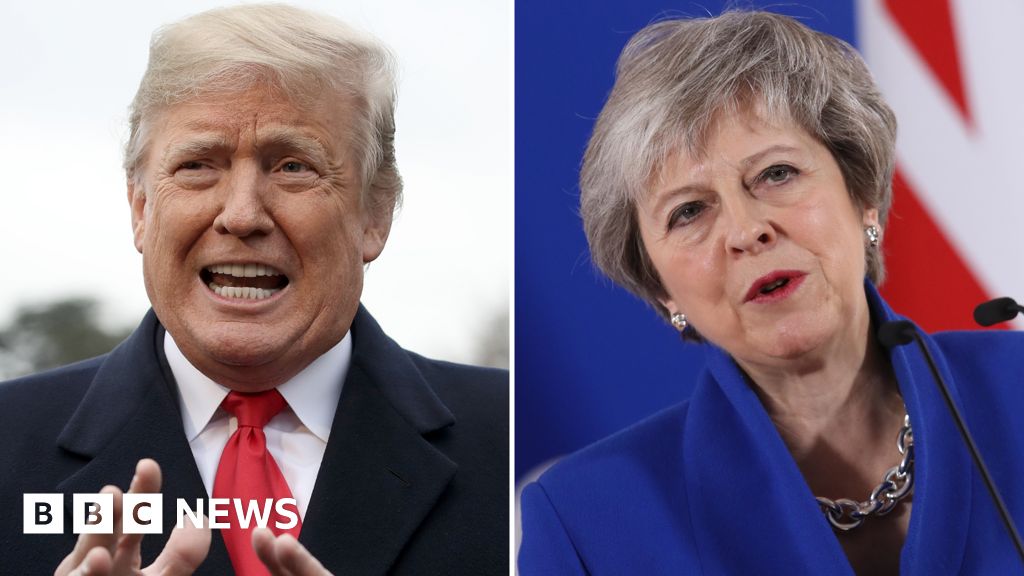 Brexit Trump says May's Brexit plan could hurt UK US trade deal BBC News