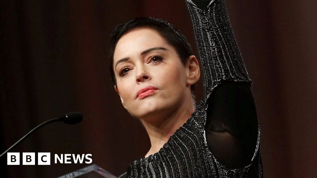 Arrest Warrant Issued For Us Actress Rose Mcgowan Bbc News