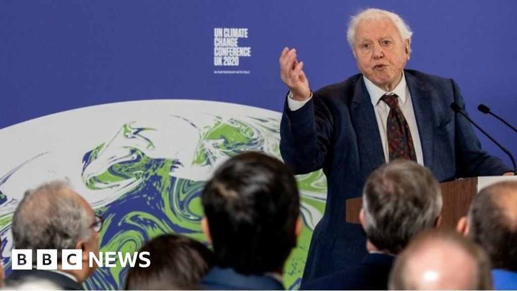 Sir David Attenborough: 'Now is the moment'