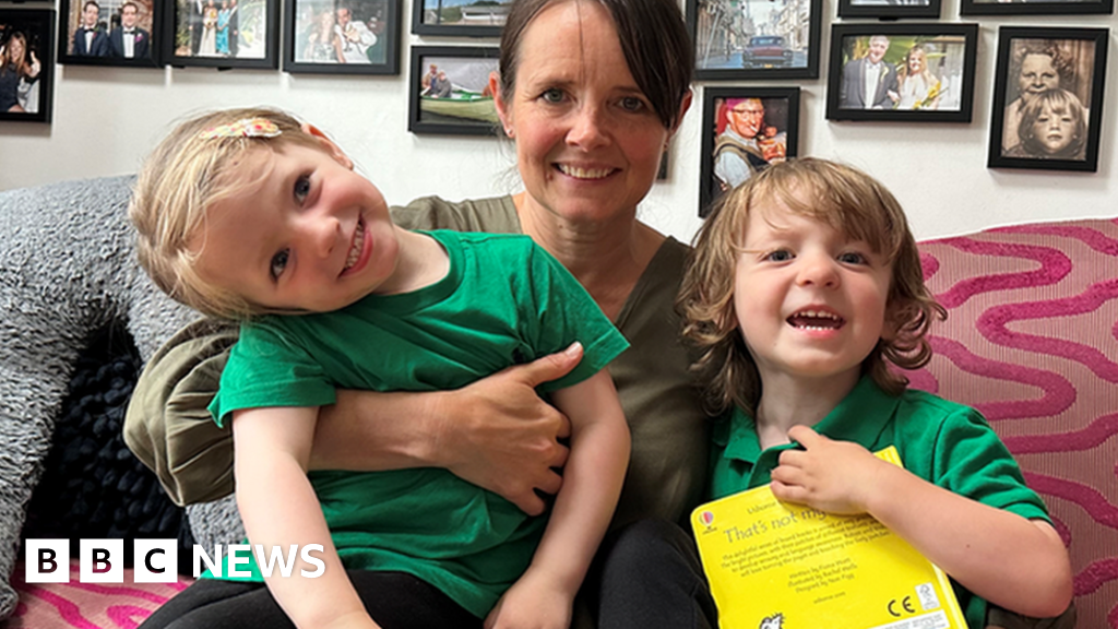 The joy of IVF twins for mother aged 49