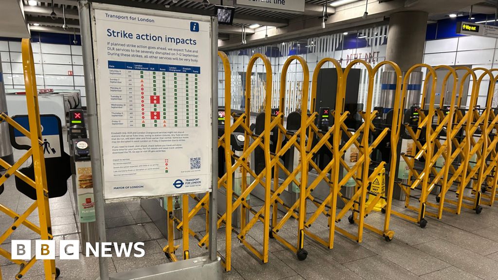 Tube strike set to go ahead after failed talks