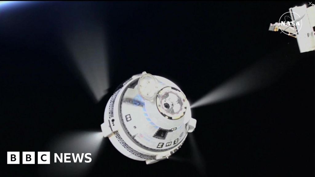 Boeing Starliner: Stranded astronauts' capsule heads home without them - BBC.com