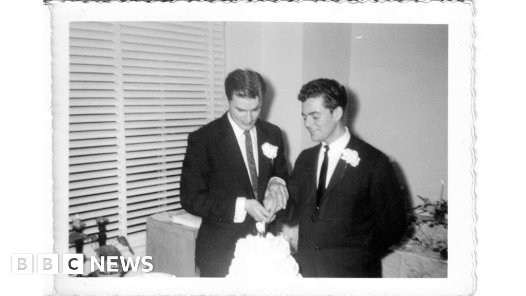 The mystery photos of a 1957 gay wedding