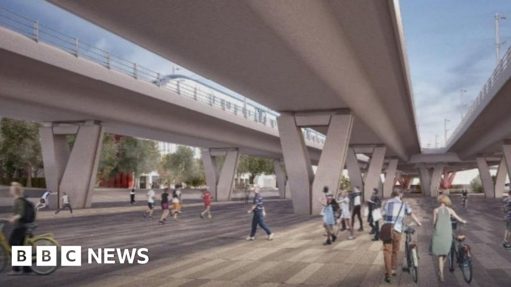 HS2 'superstructure' In Birmingham Approved - BBC News