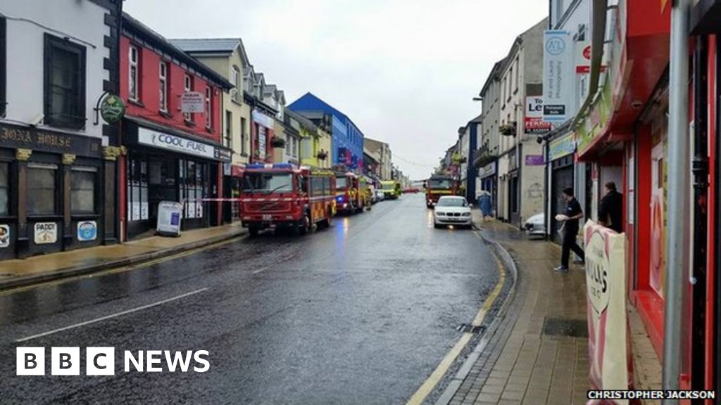 Londonderry gas release 12 taken to hospital as precaution BBC News