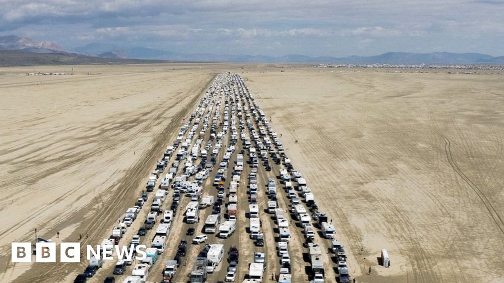 Burning Man exodus begins as swamp conditions improve