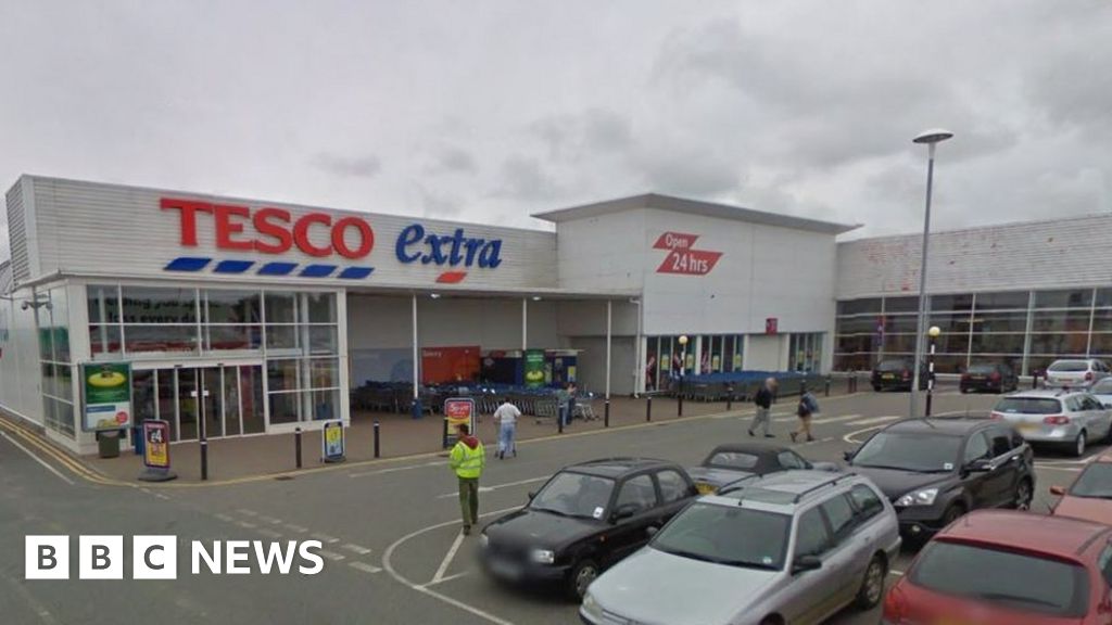 Police take baby from 'intoxicated' carer outside Pool Tesco BBC News