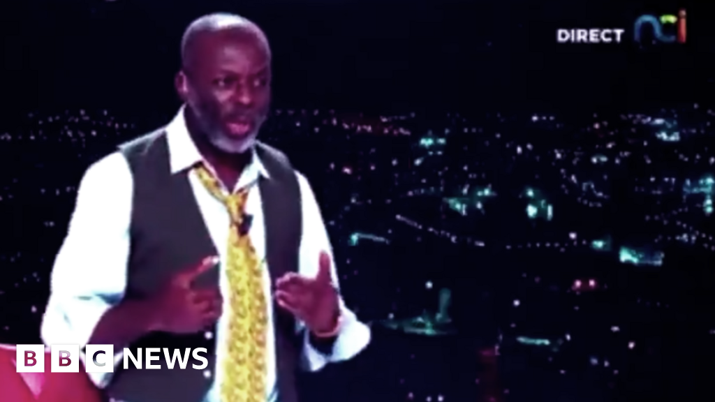 Yves de M'Bella: Ivory Coast TV host sentenced for promoting rape