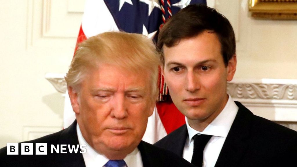 Trump team brush off Kushner 'secret Russia line' questions - BBC News