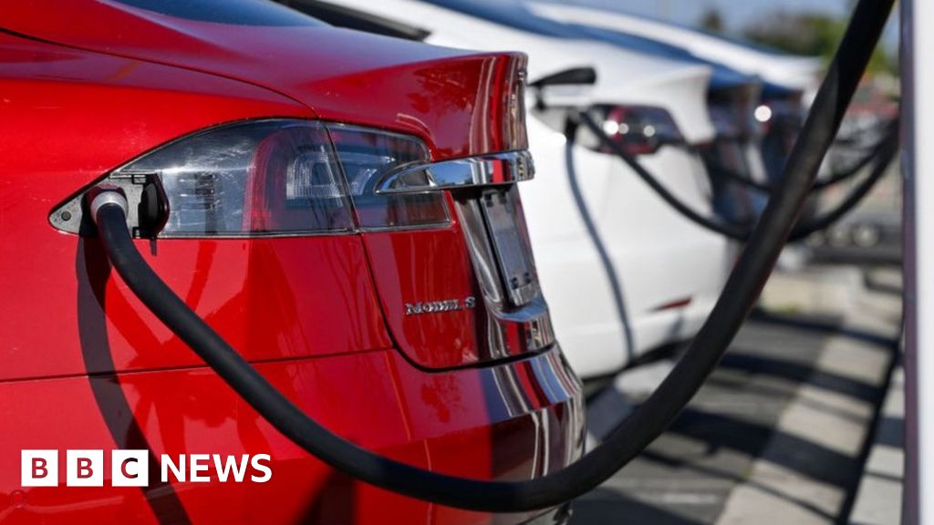 Tesla Reports First Annual Sales Drop Since Pandemic Onslaught