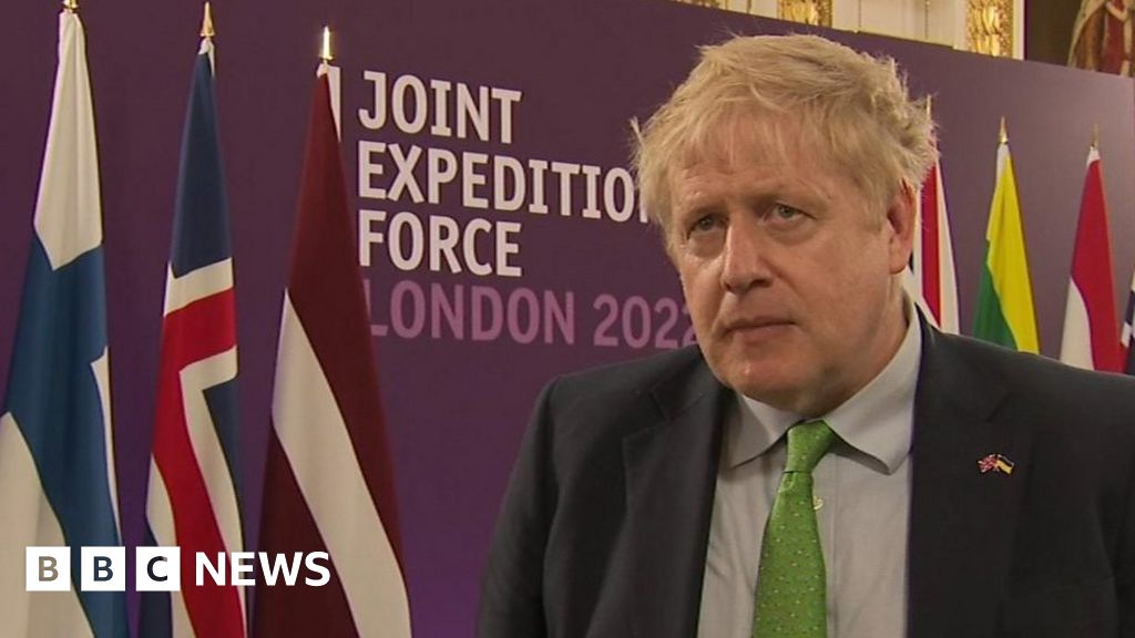 Johnson compares Putin to a drug dealer on oil and gas