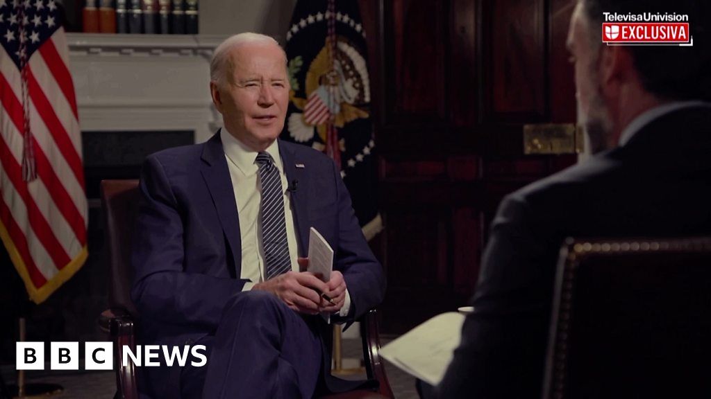 Biden says Netanyahu making 'a mistake' in Gaza during interview