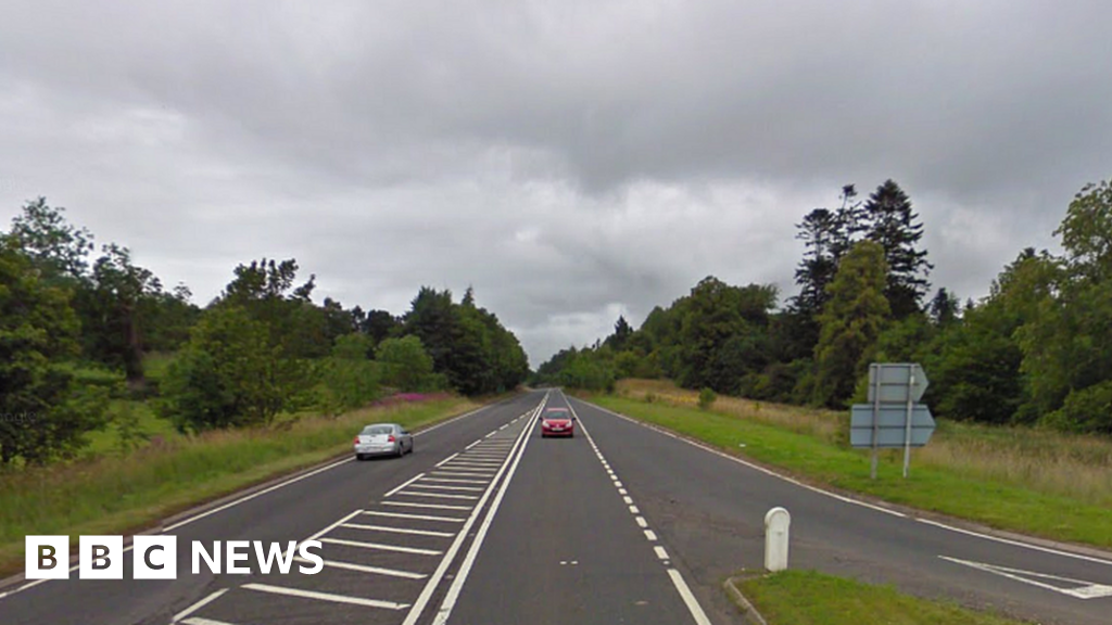 Man seriously injured in A68 crash BBC News