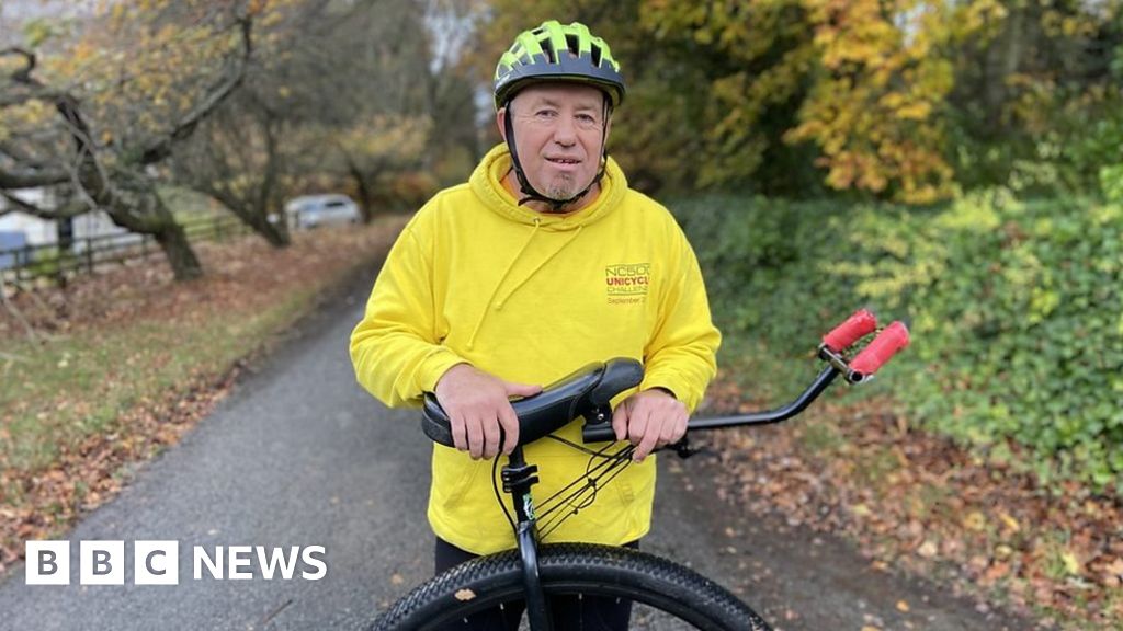 How I became an endurance unicyclist BBC News