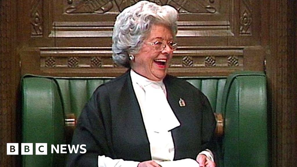 Betty Boothroyd: Funeral held for first woman Commons Speaker