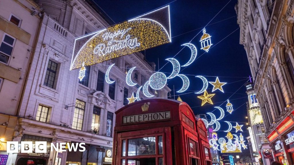 Ramadan London's West End lit up for Islamic festival for first time