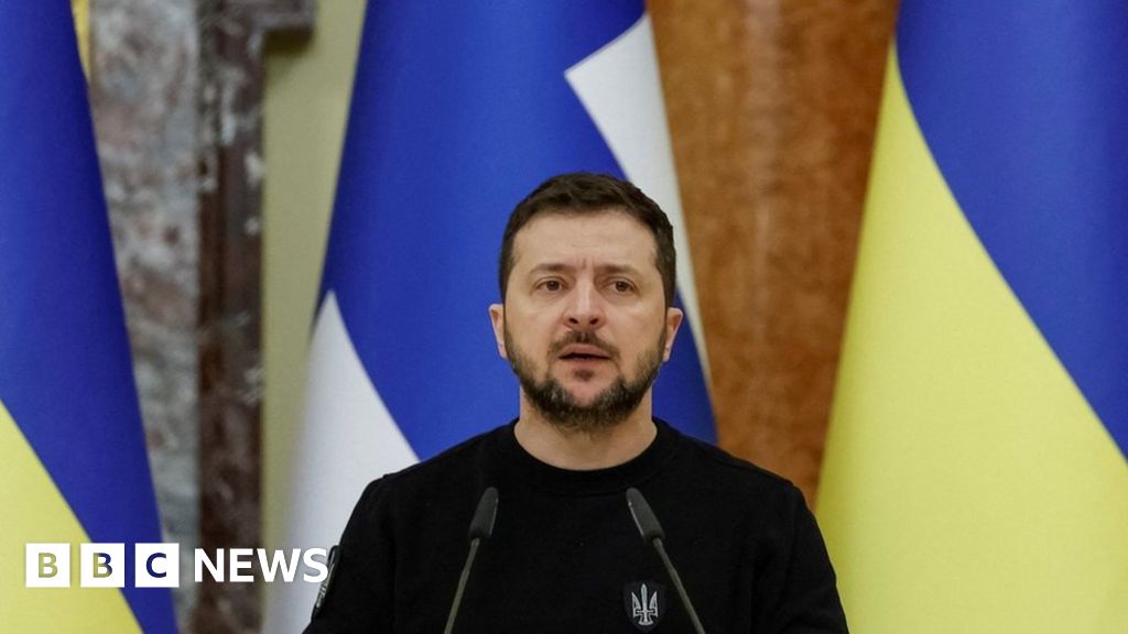 Ukraine war: Russian athletes cannot be allowed at Olympics, Zelensky says