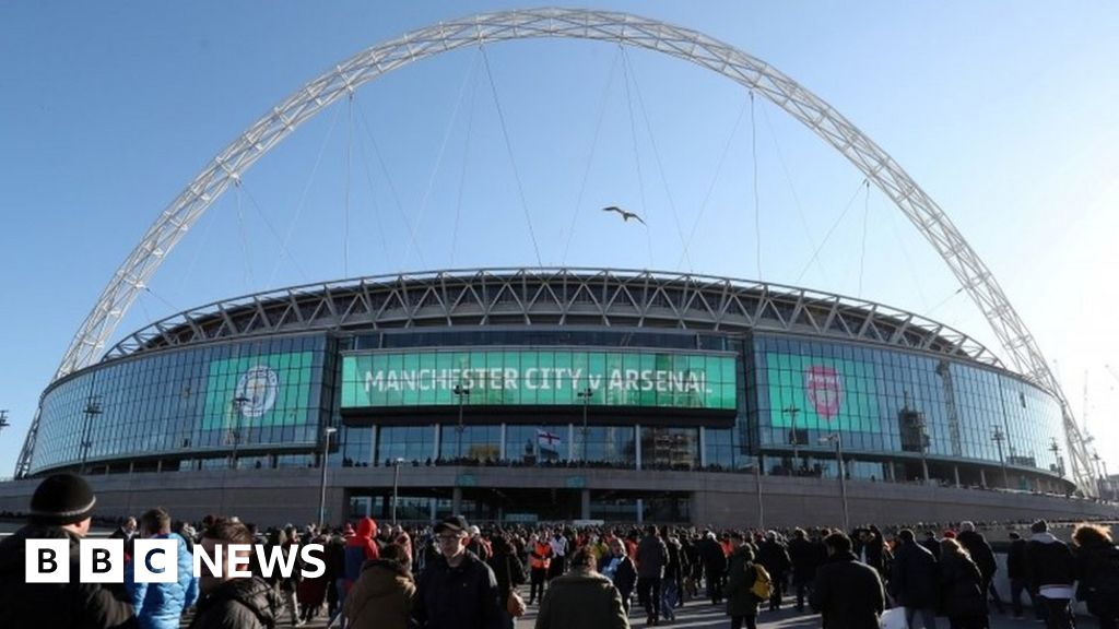 Newspaper headlines: Wembley 'fury' and Trump's 'London ban' - BBC News