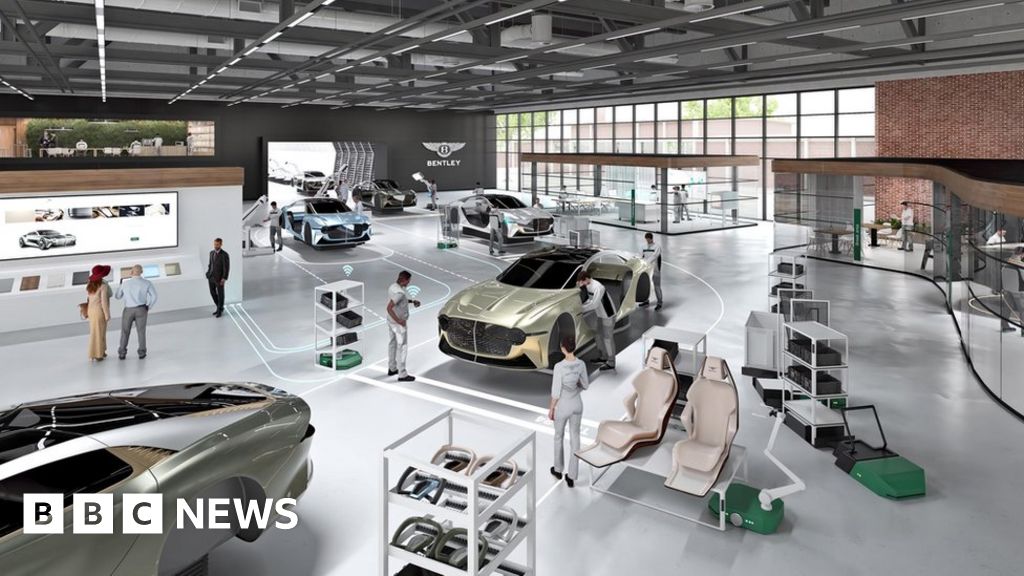 Bentley pledges £2.5bn for Crewe plant in electric cars move