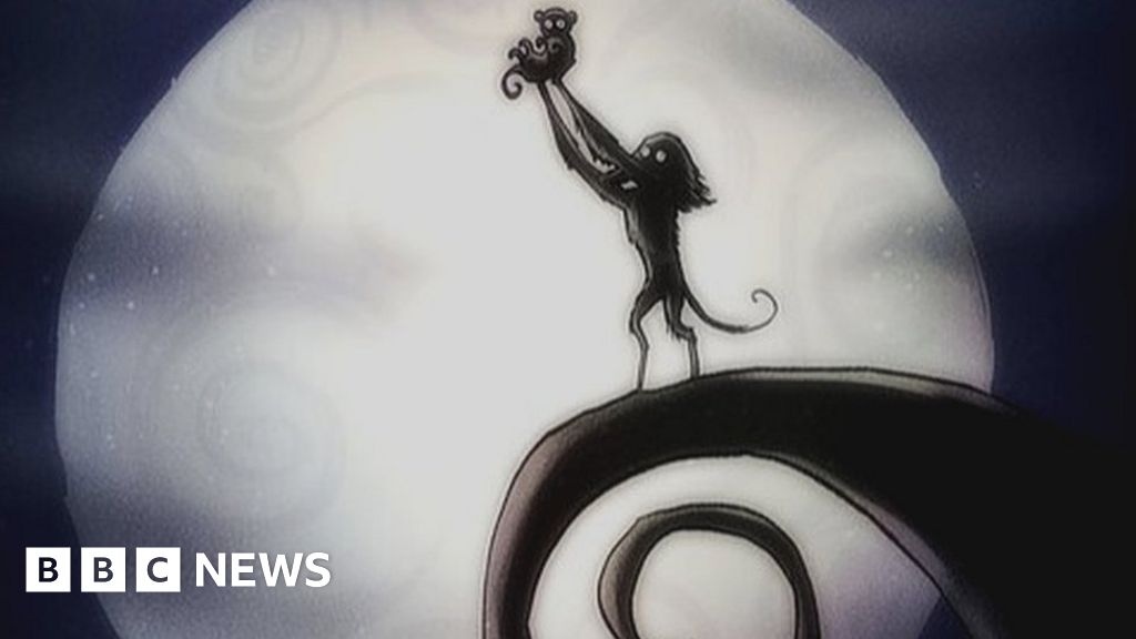 Disney meets Tim Burton in Russian illustrations BBC News