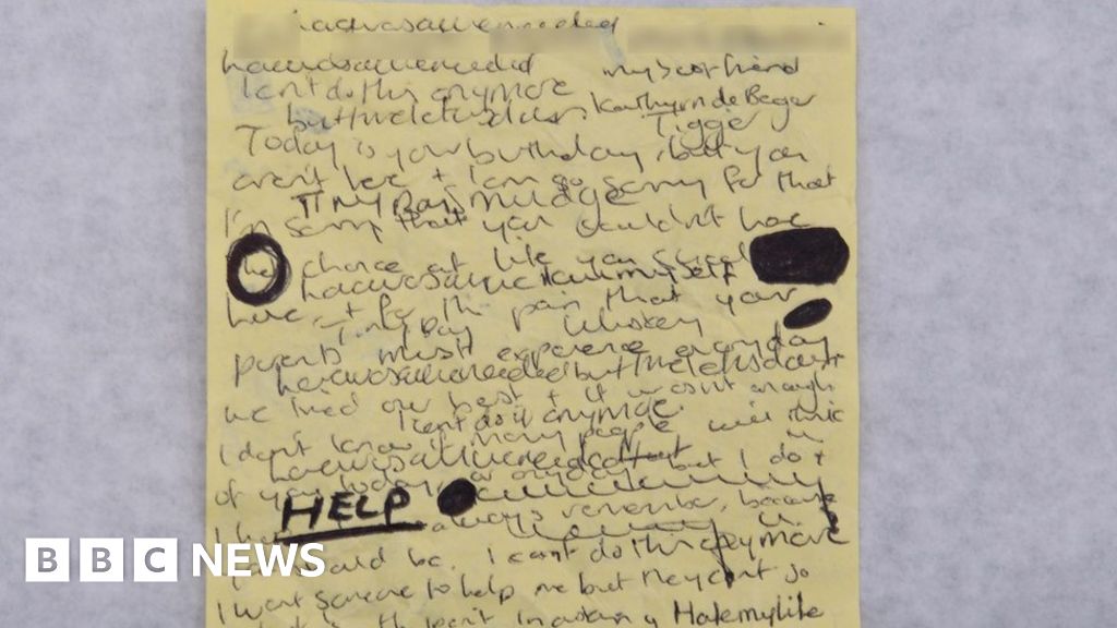 Lucy Letby trial: Nurse's notes found in home search released