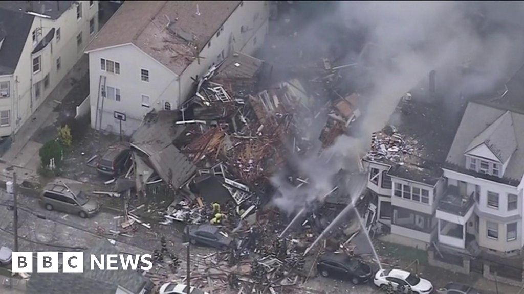 New Jersey house exploded after gas leak, says fire chief BBC News