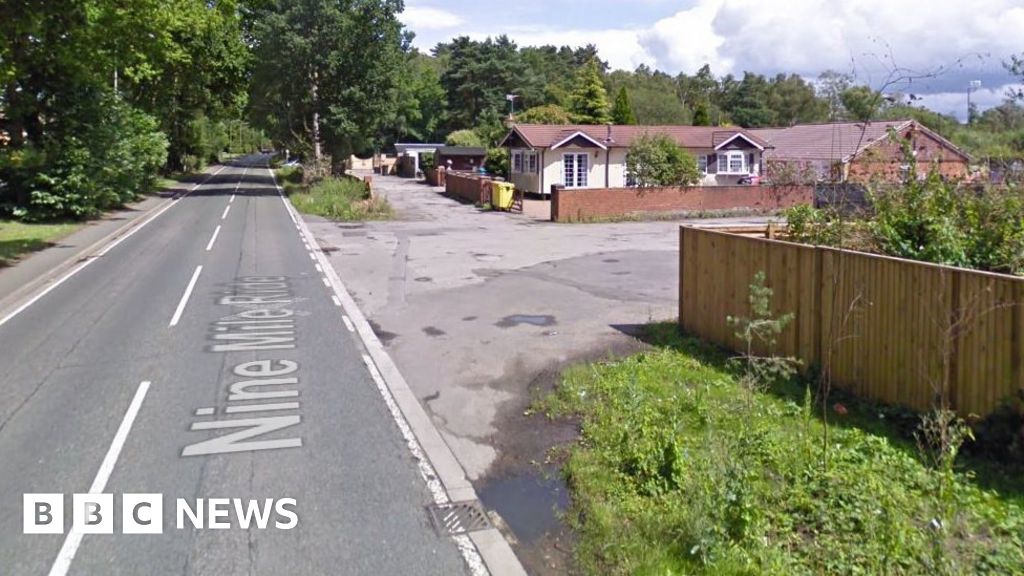 Crowthorne murder Two arrested after man found dead in road BBC News