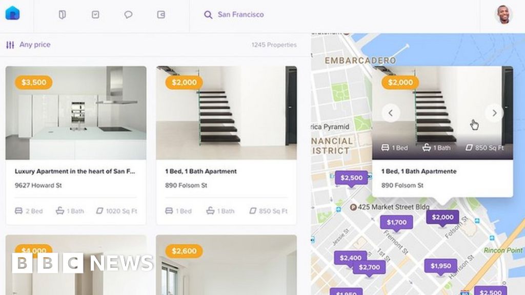 Rentberry's controversial property bid site expands in US BBC News