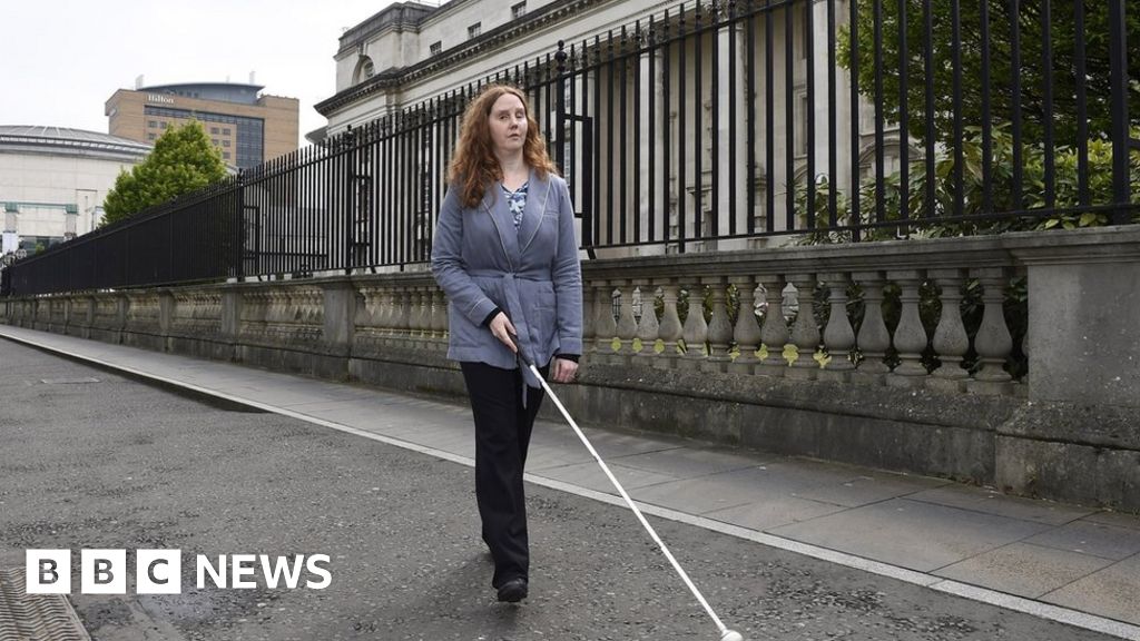 Blind woman wins landmark challenge over kerb height BBC News