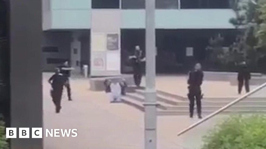 Armed Police Arrest Man At University Of Lincoln Bbc News