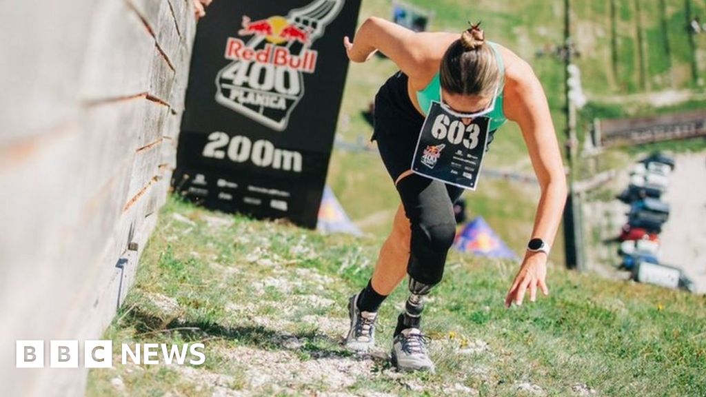 Red Bull 400 Amputee Milly Pickles completes 'world's steepest race