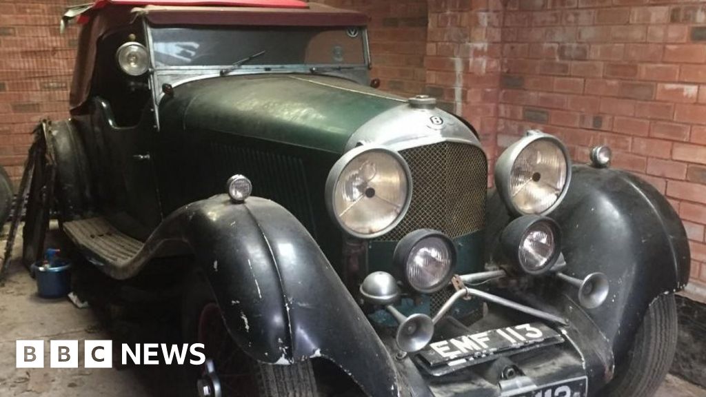 Rusty Bentley found in Stockport garage sells for £450k