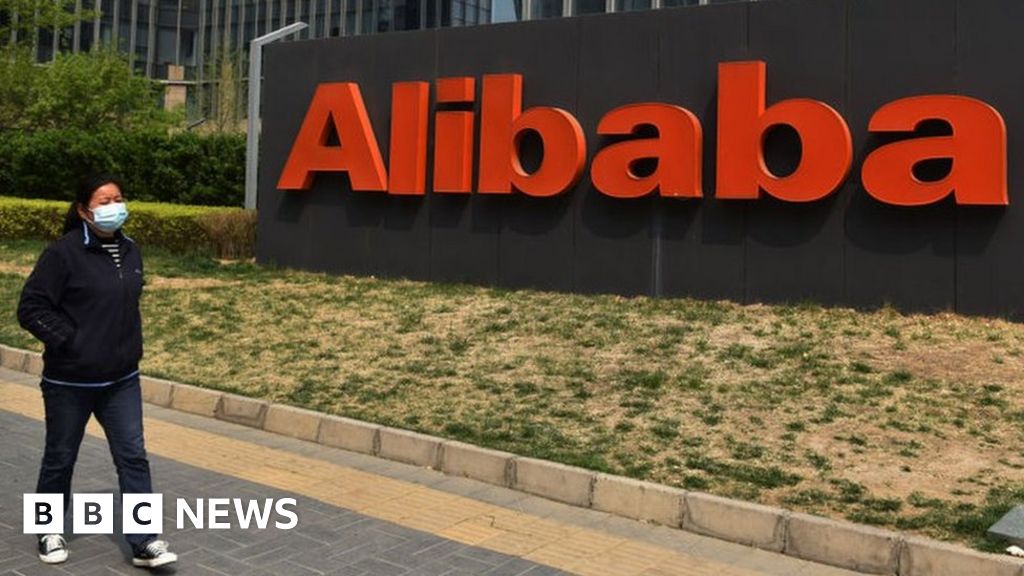 Alibaba: Shares dive after China spending slowdown warning - BBC News