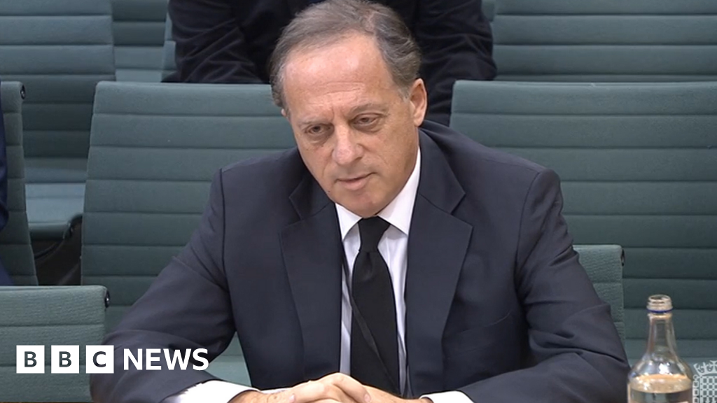 Richard Sharp: BBC chairman made errors on Johnson loan, MPs say