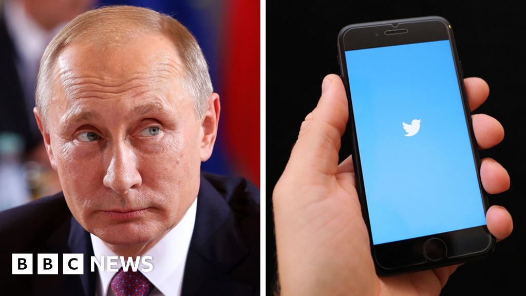 Twitter Suspends Account Impersonating Russian President Putin Bbc News