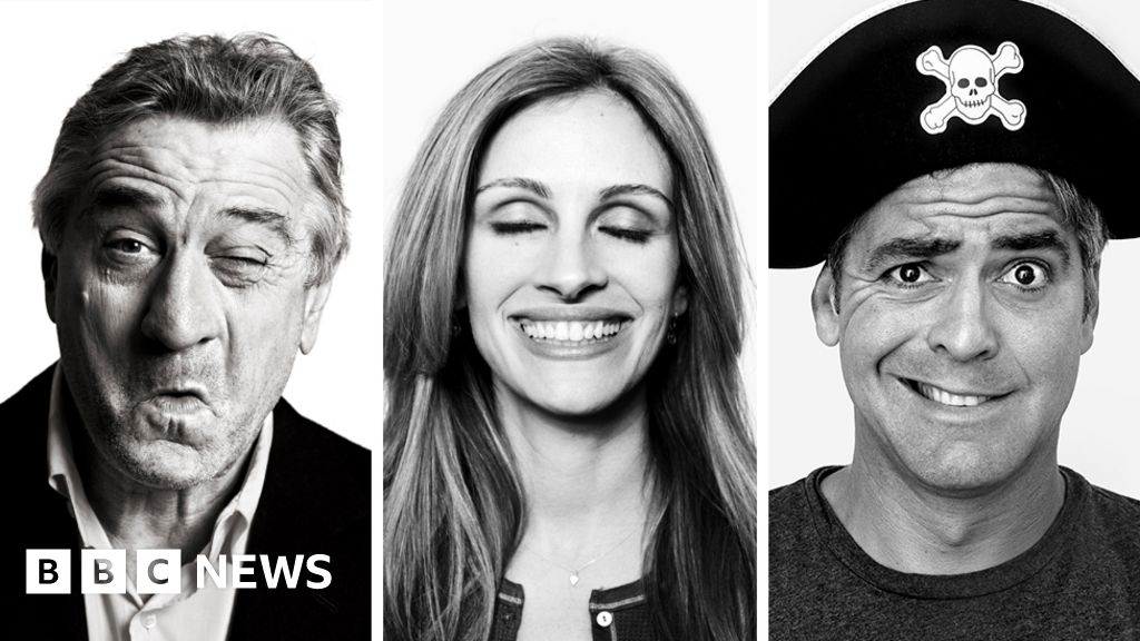 Shooting celebrities: Thirty years behind the lens - BBC News