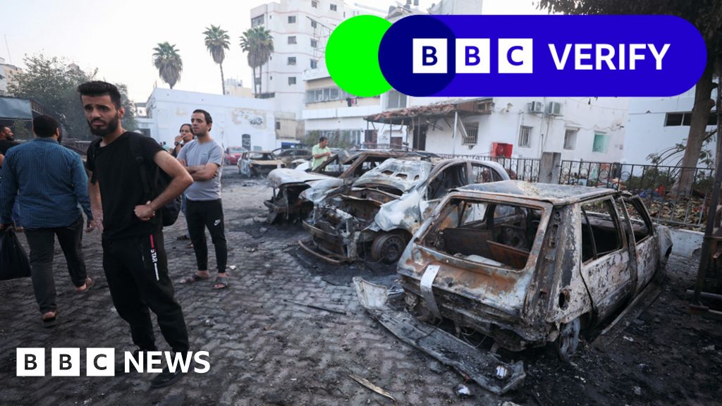 Gaza hospital: What video, pictures and other evidence tell us about Al-Ahli hospital blast