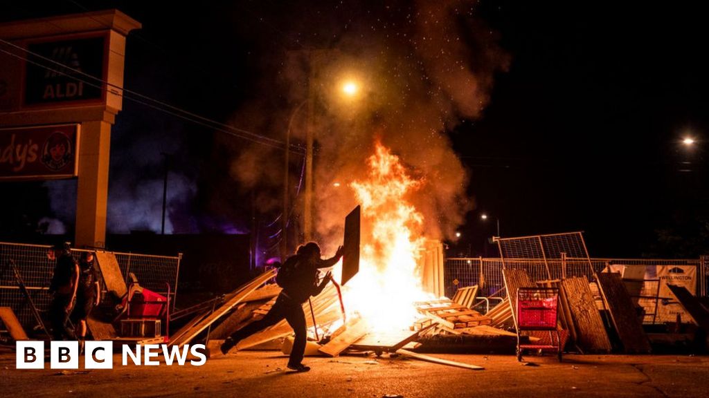 Man fined $12m for police station arson during George Floyd protests