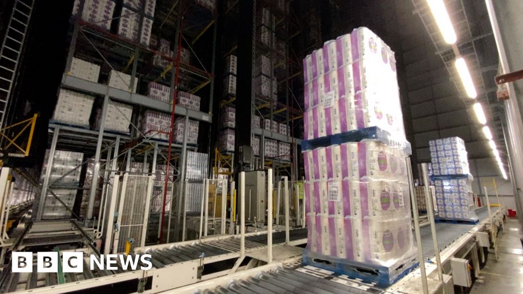 Coronavirus Toilet roll factory hopes to keep up with demand BBC News